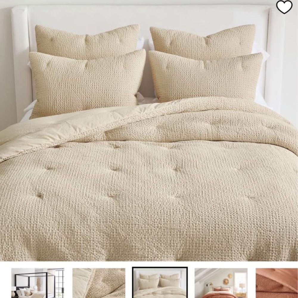 Pottery Barn Vintage Washed Bedding Set (Queen/Full)